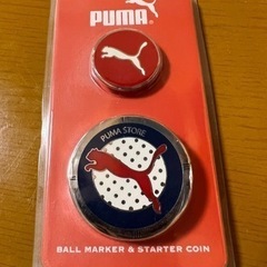 PUMAゴルフ　ボールマーカー、スターターコイン