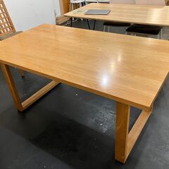 無印良品製・ヴィンテージテーブル（幅150cm x 奥行85.5...
