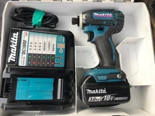 【決まりました】１８Vマキタインパクトドライバー セット　メンテナンス品