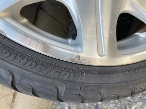 軽自動車用16インチアルミホイールセット