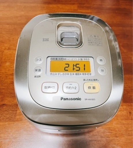 Panasonic 5合炊き　炊飯器