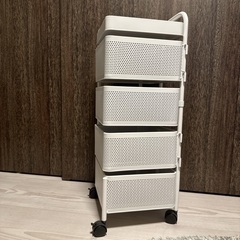 キッチンワゴン4段の画像