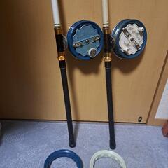 ヒメマス釣り用リールと竿の2セットです