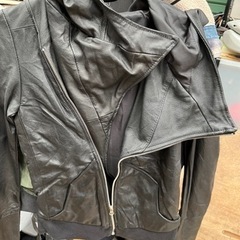 革ジャン　ライダースジャケット　サイズ34の画像