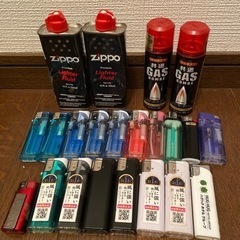 使いかけジッポオイルやライター等