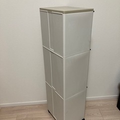 3段式キャスター付きゴミ箱の画像