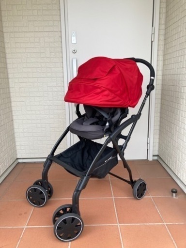 AttO（アット）type-S レッド コンビ Combi ベビーカー・バギー A型ベビーカー