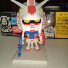 ガンプラくん　機動戦士ガンダム　素組　完成品