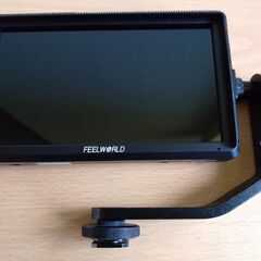 【モニター】FEELWORLD FW568 カメラ用モニター 5.5インチIPS 1920x1080 ビデオモニター 4K HDMI信号入力/出力  ビデオピーキングフォーカスアシストの画像