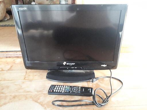 SHARP LED AQUOS 20型液晶テレビ♪