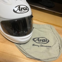 ARAI RX-7X グラスホワイト フルフェイス ヘルメット XL