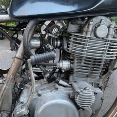 SR500 ボバーカスタム　ヨシムラキャブ　最終出品の画像