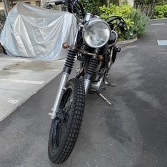 SR500 ボバーカスタム　ヨシムラキャブ　最終出品の画像