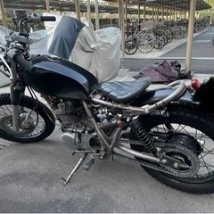 SR500 ボバーカスタム　ヨシムラキャブ　最終出品の画像