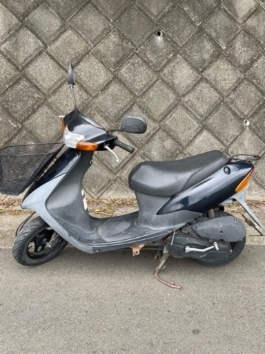 原付　神奈川　レッツ2  カゴ付き　原付中古バイク車体　50cc ディオ　ジョグ