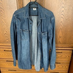 ユニクロデニムシャツMENS M