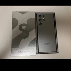 サムスンギャラクシーS22ウルトラ256GBシムフリー黒
