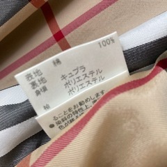 バーバリーコートサイズ38の画像