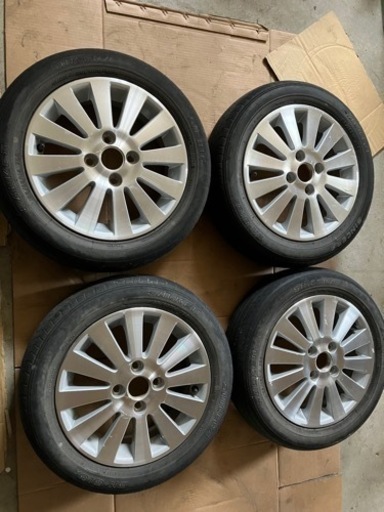 スバル純正14インチホイール　タイヤおまけ