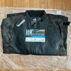 新品未使用 ライダース レインジャケット Lサイズ