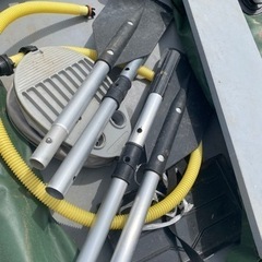 ジャンク　ゴムボート　バスフィッシング　フロートボート　フローターの画像
