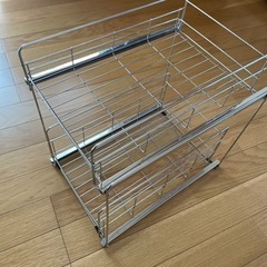 流し下収納ラック　2段式