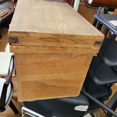リサイクルショップどりーむ鹿大前店　茶箱　No.5962　木箱　中古　工具入れなどに♪の画像