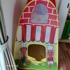子供用　室内テント　アンパンマン 折りたたみ式の画像
