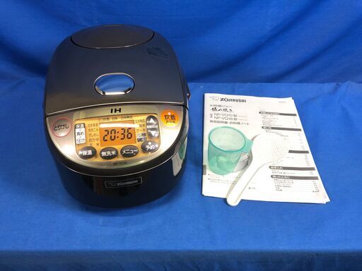 【動作保証あり】ZOJIRUSHI 象印 2017年 NP-VQ10 5.5合炊き IH炊飯器【管理KRK800】
