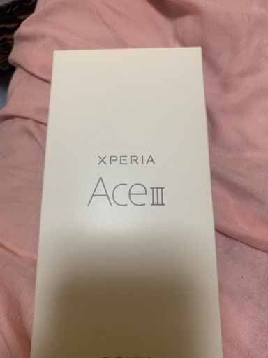Android スマホ　Xperia ace lll 新品、未使用品　SIMフリー