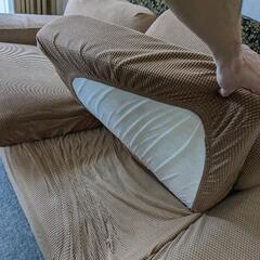 【引取者決定済み】ソファ　2.5人掛け　IKEAの画像
