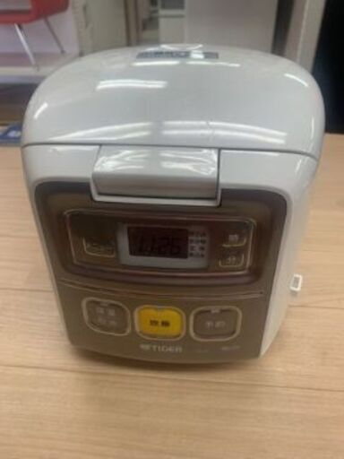 【リサイクルストアスターズ鹿大店】タイガー TIGER JAI-R551-W ３合炊き　マイコン　炊飯器 ホワイト