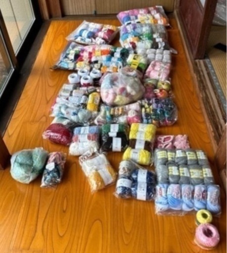 出店毛糸すべて