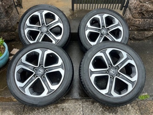 ホイール　ベゼル純正17インチ