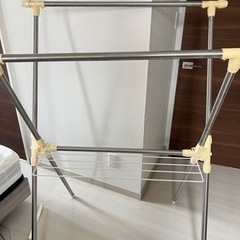 ハンガーラック　室内用物干し竿