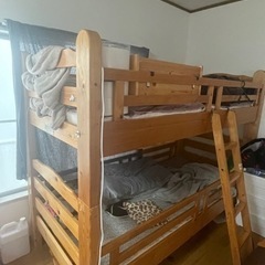 2段ベッド　解体できるかた