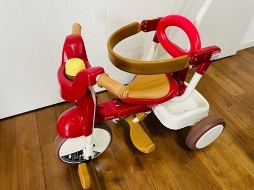 （お取り引き終了）三輪車 折りたたみ かじとり iimoイーモ