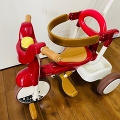 （お取り引き終了）三輪車 折りたたみ かじとり iimoイーモ