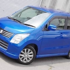BLUEのSKY BLUEの様なWAGON RでBLACKなHE...