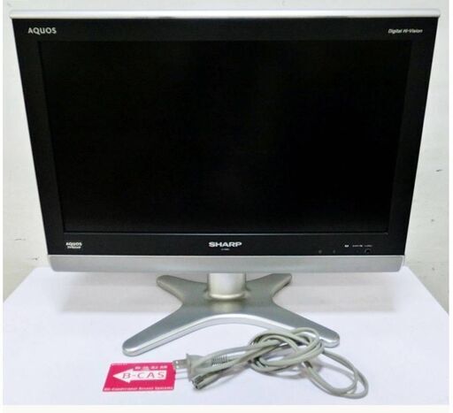SHARP　シャープ　液晶テレビ　20V型　LC-20E5　動作良好　リモコンなし　AQUOS　アクオス　寝室　子供部屋などに　サブテレビ