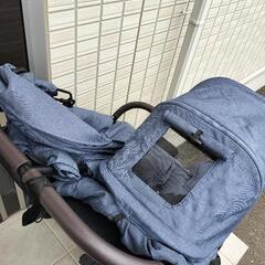 【決まりました】【良品】エアバギー　ココダブル　ネイビー　メッシュの画像
