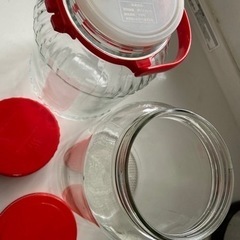 【中古】果実酒・果実漬け用　瓶　　②個セットの画像