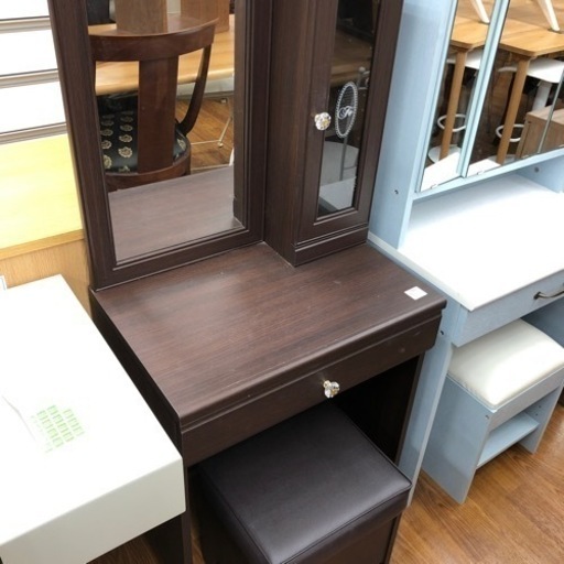 1面鏡ドレッサー　キズ汚れ有　6,380円