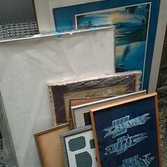 色んな大きさの額