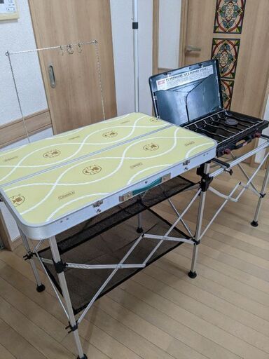 Coleman キッチンテーブル 大特価 コールマン ワンタッチキッチン