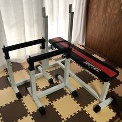 (決まりました)アイロテック　ベンチプレスセットの画像