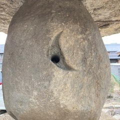 大型　石灯篭③ 天然石　国産　【引き取り限定】の画像