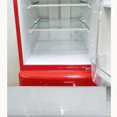 レア 冷蔵庫 149L ANG-RE151-A1R 2019年製 赤 レッド おしゃれ レトロ