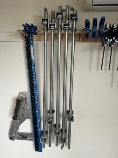 KDS パイプクランプ PC-01 5本　長さ1.3m