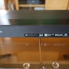 ソニー　ブルーレイプレーヤー　2021年製の画像